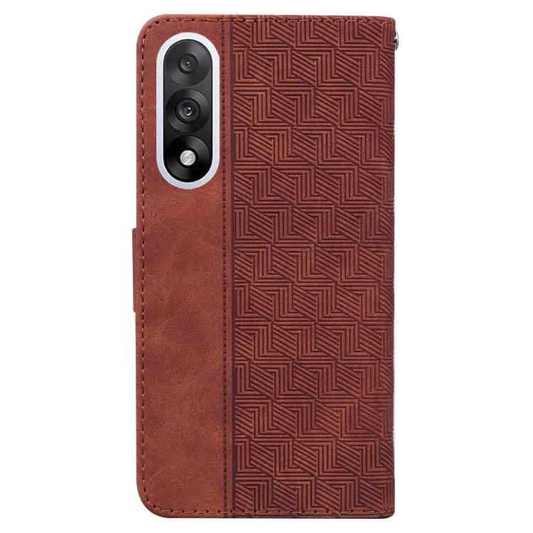 For OnePlus Ace 5 Ultra / Nord 5 5G Geometric Embossed Leather Phone Case