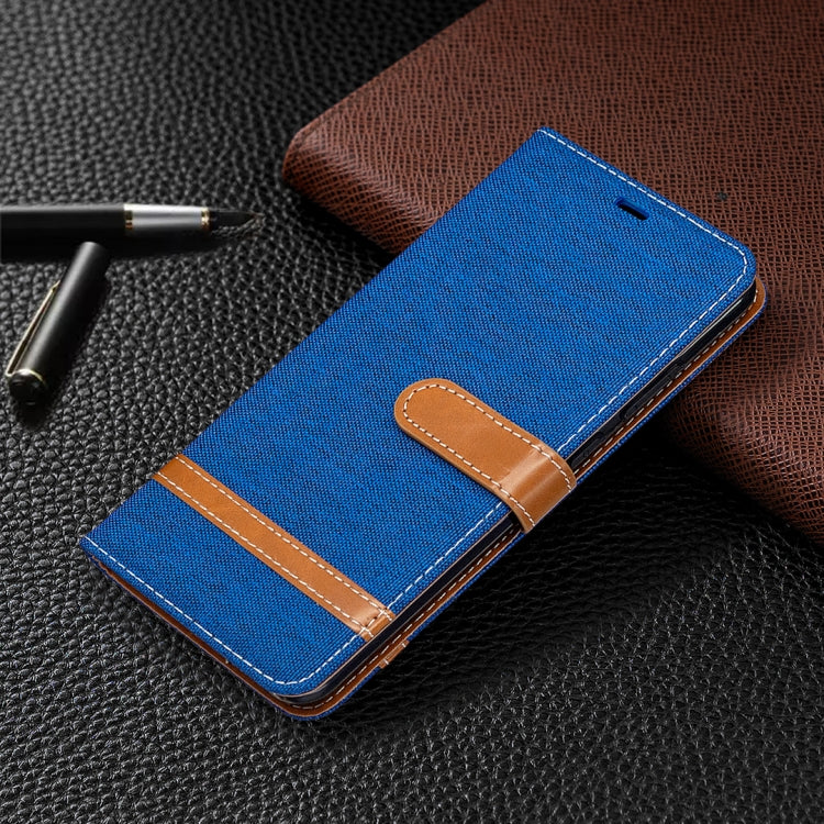 For Nokia 5.3 Denim Texture Horizontal Flip Leather Case with Holder & Card Slots & Wallet & Lanyard