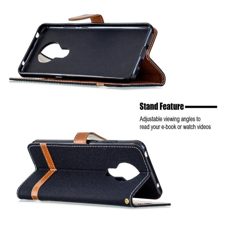 For Nokia 5.3 Denim Texture Horizontal Flip Leather Case with Holder & Card Slots & Wallet & Lanyard