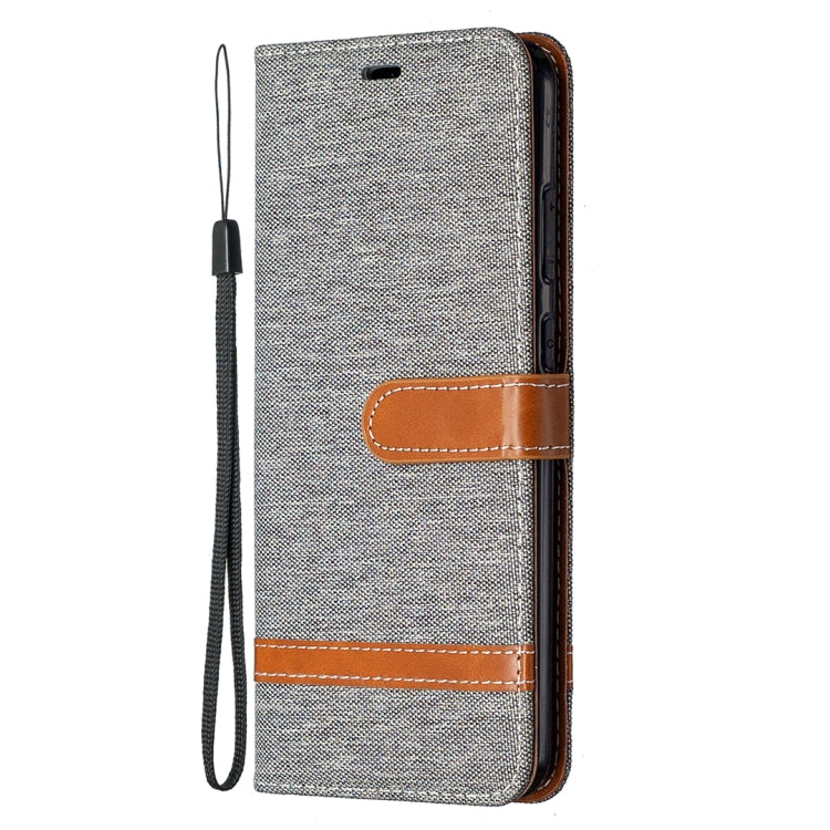 For Nokia 5.3 Denim Texture Horizontal Flip Leather Case with Holder & Card Slots & Wallet & Lanyard