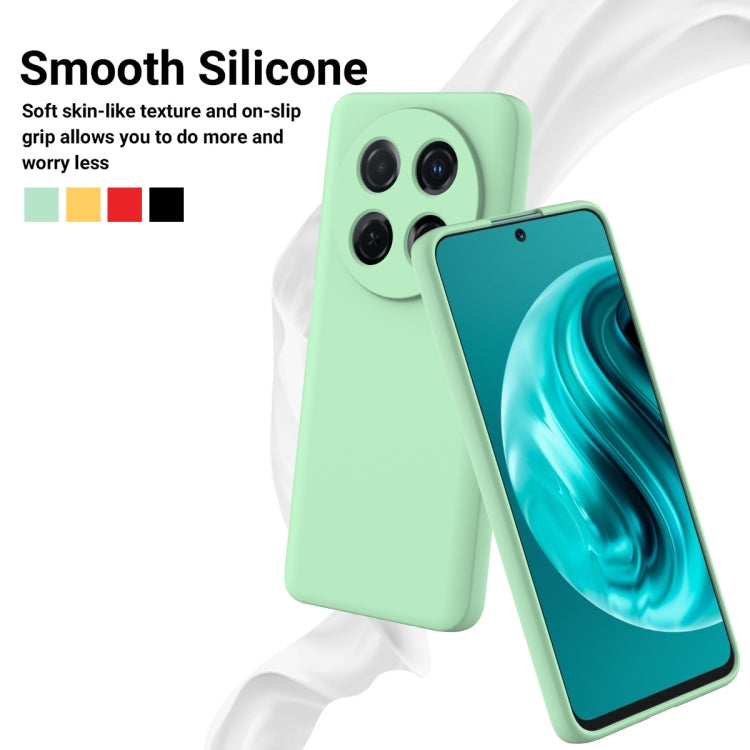 For Huawei nova 12i Solid Color Liquid Silicone Dropproof Full Coverage Phone Case