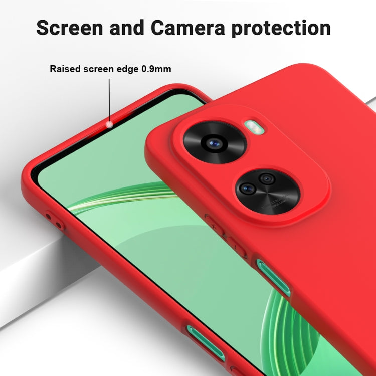 For Huawei nova 12 SE / nova 11 SE Solid Color Liquid Silicone Dropproof Full Coverage Phone Case