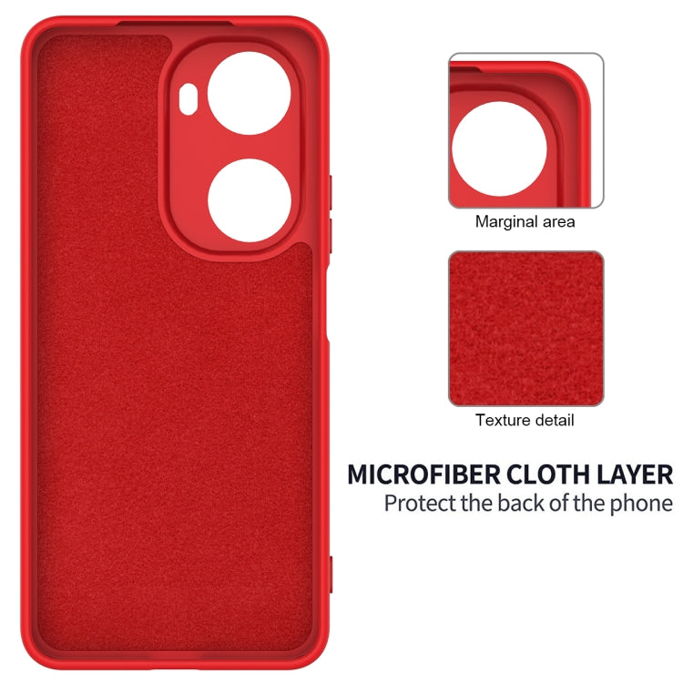 For Huawei nova 12 SE / nova 11 SE Solid Color Liquid Silicone Dropproof Full Coverage Phone Case