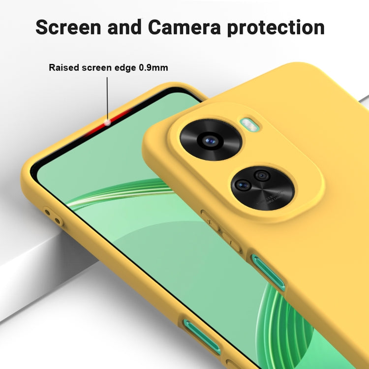 For Huawei nova 12 SE / nova 11 SE Solid Color Liquid Silicone Dropproof Full Coverage Phone Case
