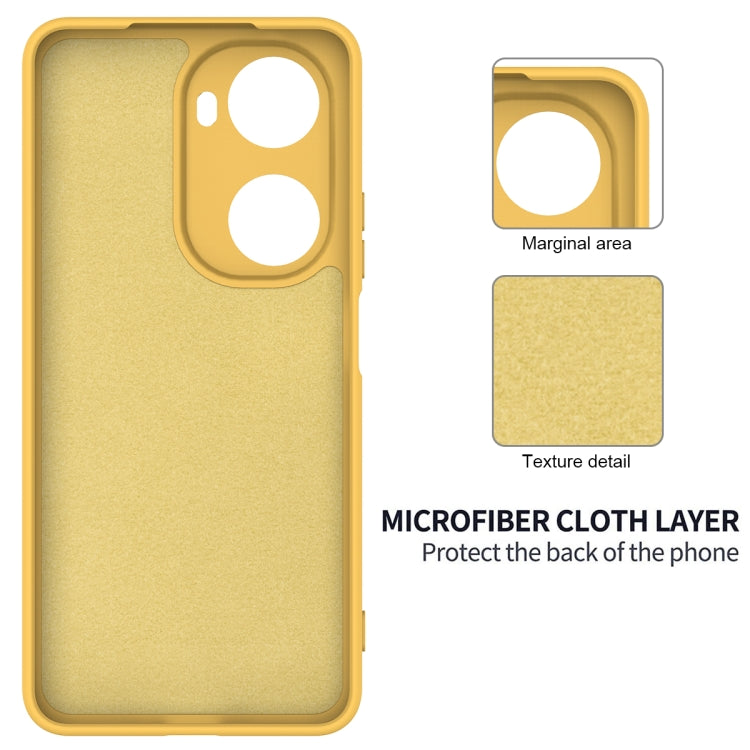 For Huawei nova 12 SE / nova 11 SE Solid Color Liquid Silicone Dropproof Full Coverage Phone Case