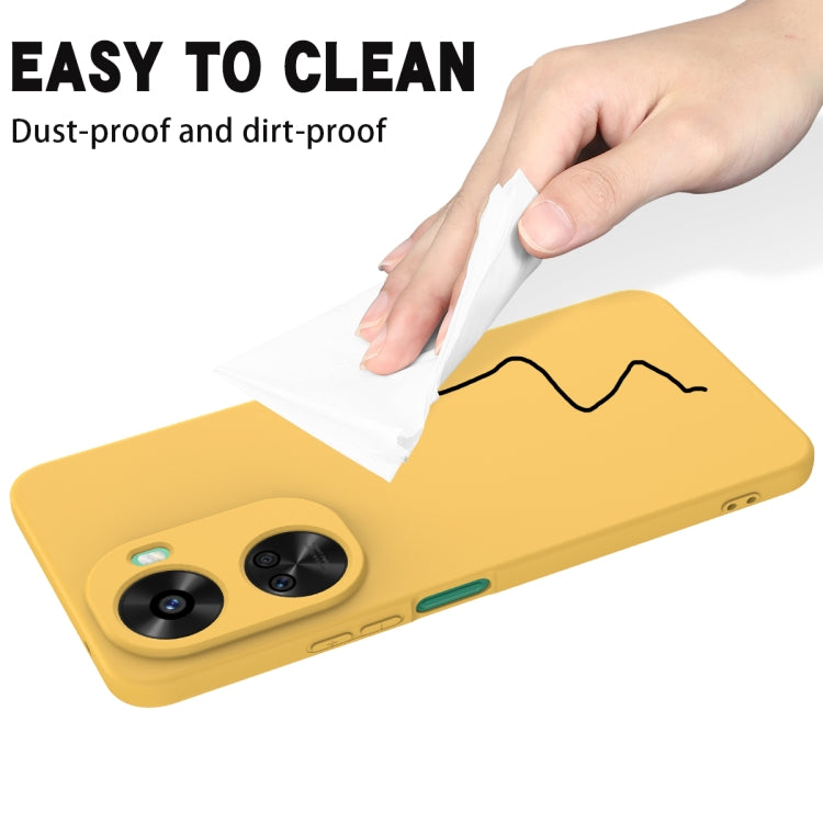 For Huawei nova 12 SE / nova 11 SE Solid Color Liquid Silicone Dropproof Full Coverage Phone Case