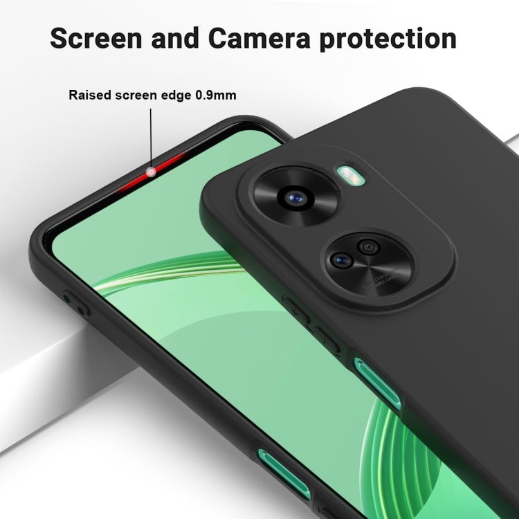 For Huawei nova 12 SE / nova 11 SE Solid Color Liquid Silicone Dropproof Full Coverage Phone Case