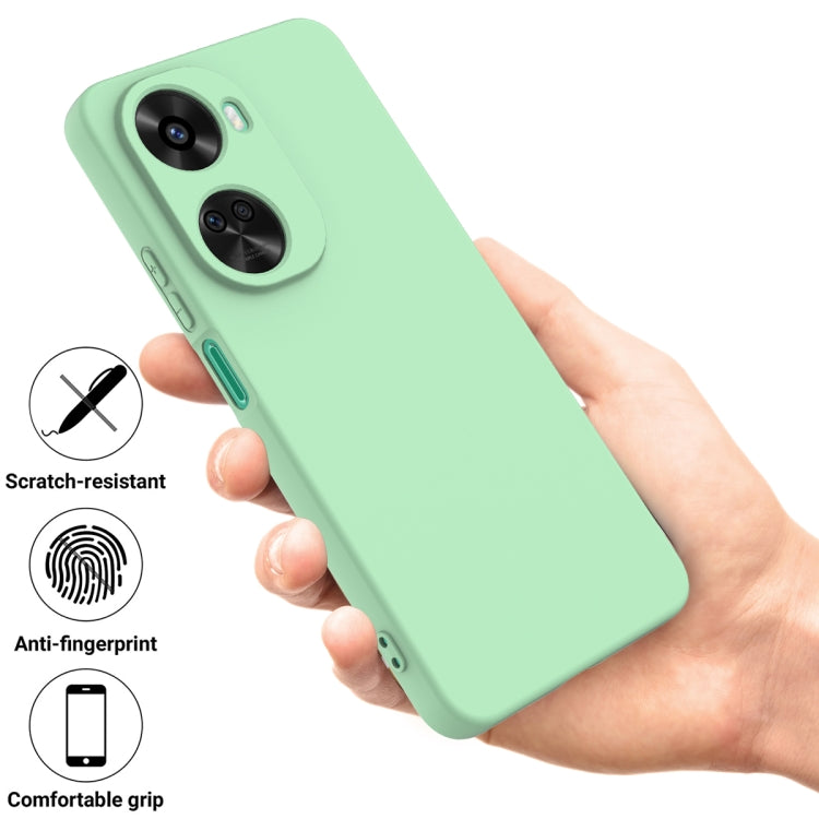 For Huawei nova 12 SE / nova 11 SE Solid Color Liquid Silicone Dropproof Full Coverage Phone Case