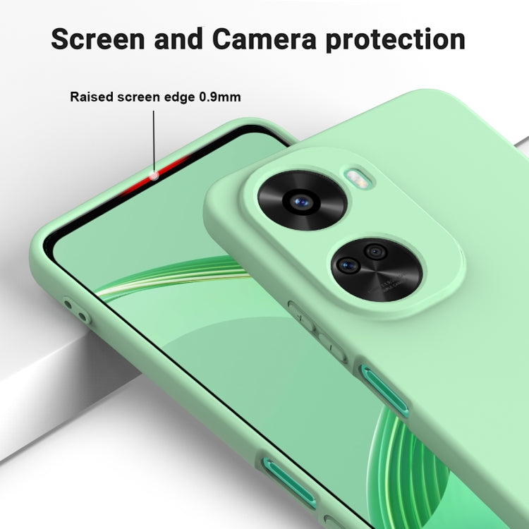 For Huawei nova 12 SE / nova 11 SE Solid Color Liquid Silicone Dropproof Full Coverage Phone Case