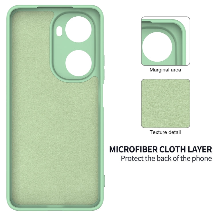 For Huawei nova 12 SE / nova 11 SE Solid Color Liquid Silicone Dropproof Full Coverage Phone Case