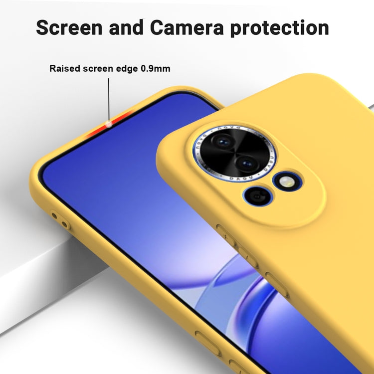 For Huawei nova 13 Solid Color Liquid Silicone Dropproof Full Coverage Phone Case