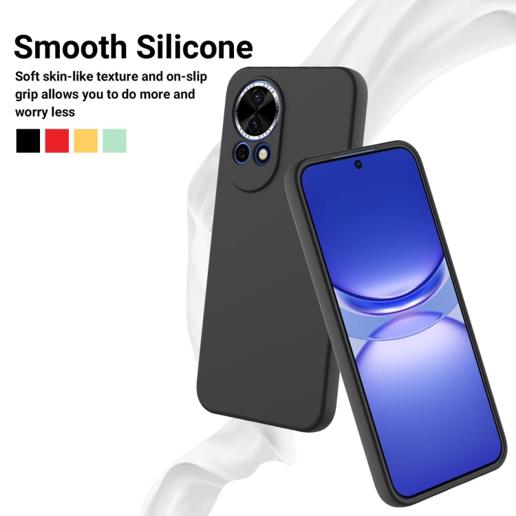 For Huawei nova 13 Solid Color Liquid Silicone Dropproof Full Coverage Phone Case