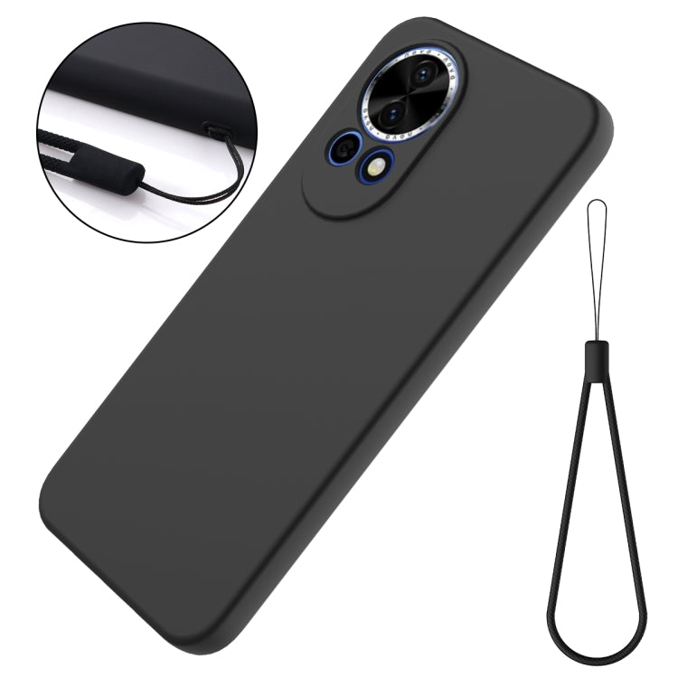 For Huawei nova 13 Solid Color Liquid Silicone Dropproof Full Coverage Phone Case