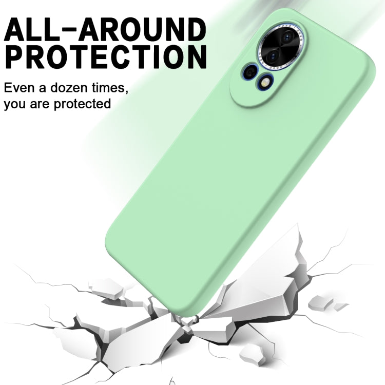 For Huawei nova 13 Solid Color Liquid Silicone Dropproof Full Coverage Phone Case