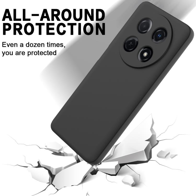 For Huawei nova 13i Solid Color Liquid Silicone Dropproof Full Coverage Phone Case