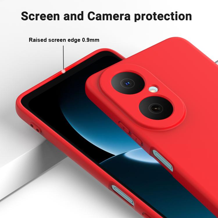 For Huawei nova Y73 4G Solid Color Liquid Silicone Dropproof Full Coverage Phone Case