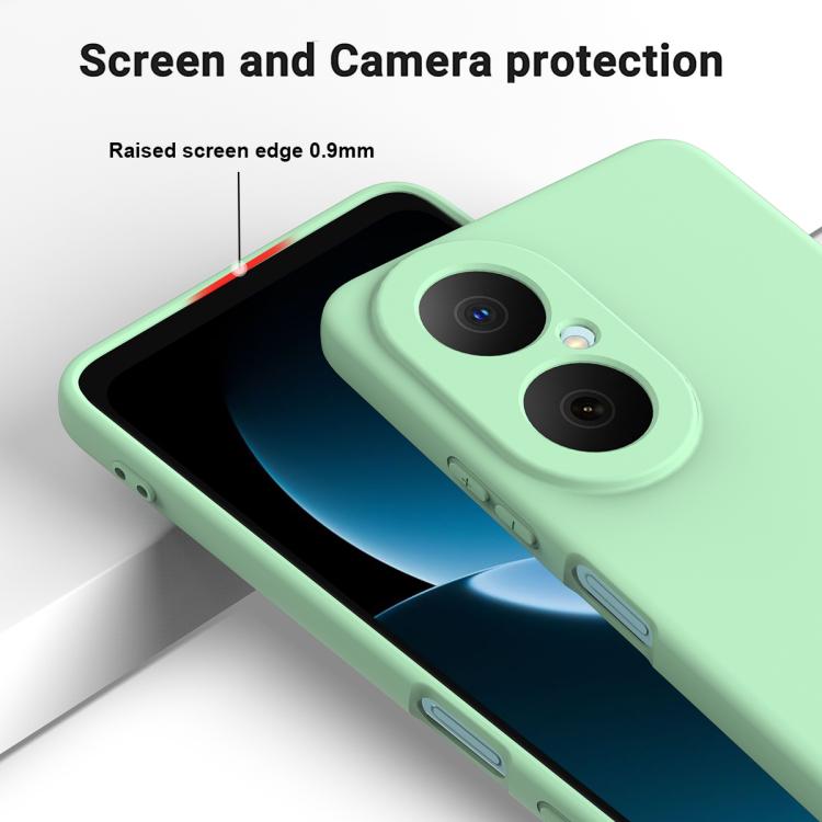 For Huawei nova Y73 4G Solid Color Liquid Silicone Dropproof Full Coverage Phone Case