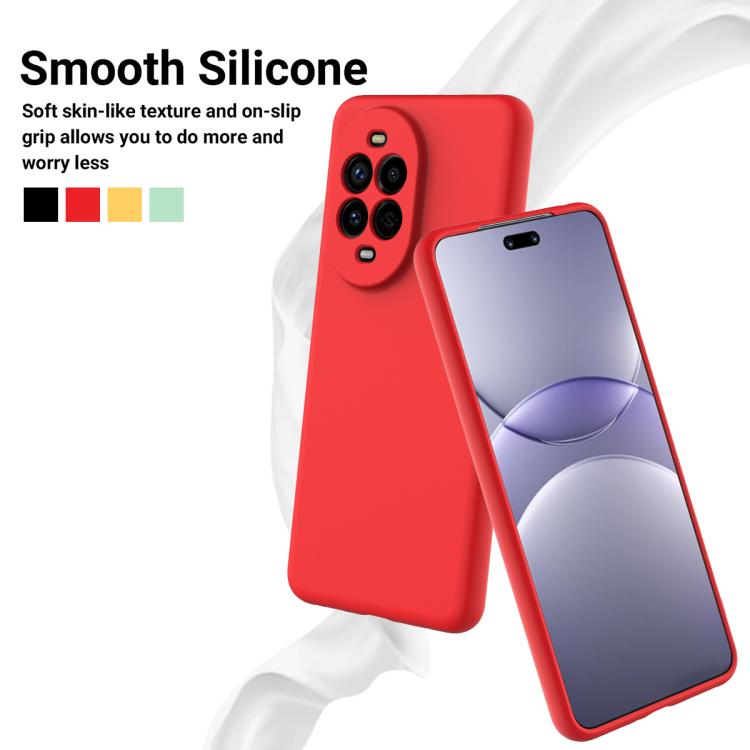 For Huawei nova 15 5G Solid Color Liquid Silicone Dropproof Full Coverage Phone Case