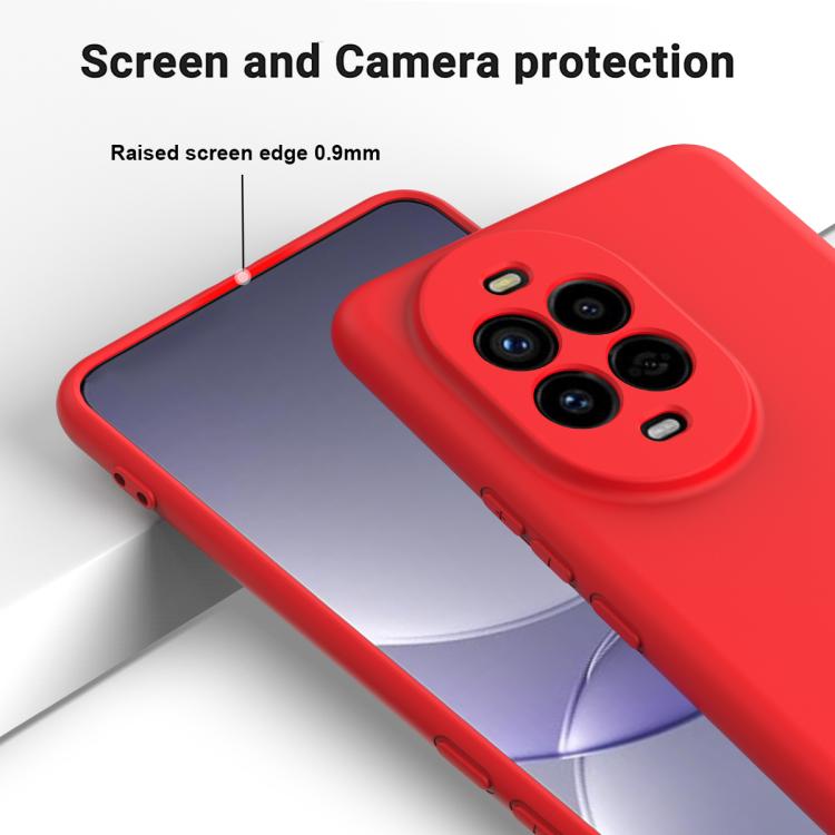 For Huawei nova 15 5G Solid Color Liquid Silicone Dropproof Full Coverage Phone Case