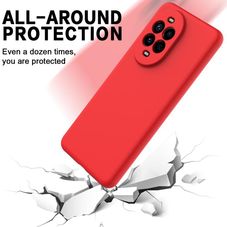 For Huawei nova 15 5G Solid Color Liquid Silicone Dropproof Full Coverage Phone Case