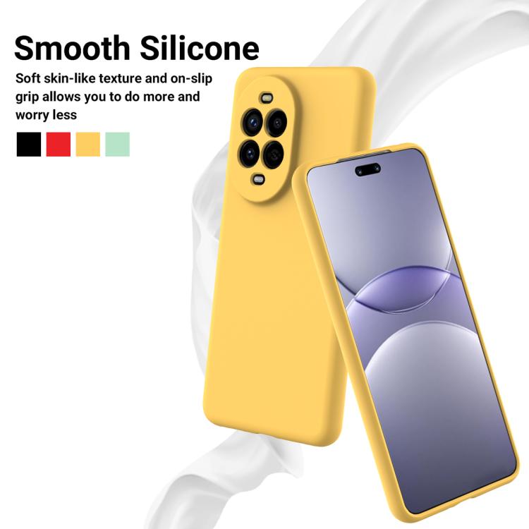 For Huawei nova 15 5G Solid Color Liquid Silicone Dropproof Full Coverage Phone Case