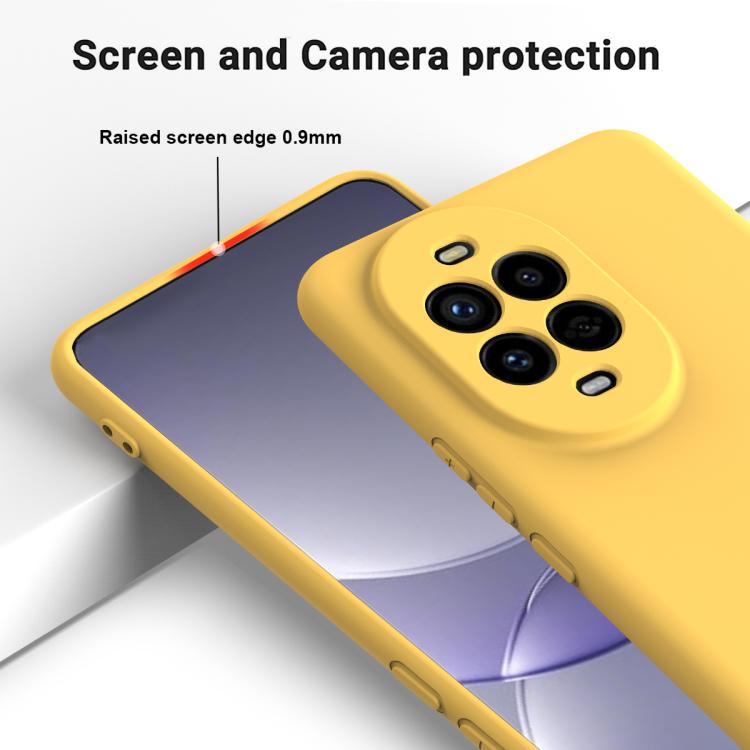 For Huawei nova 15 5G Solid Color Liquid Silicone Dropproof Full Coverage Phone Case