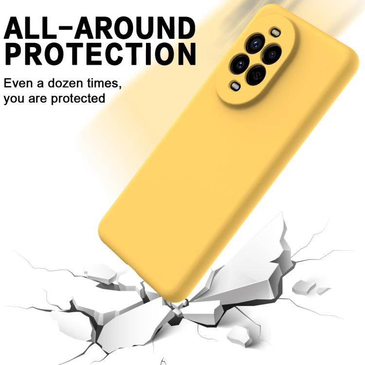For Huawei nova 15 5G Solid Color Liquid Silicone Dropproof Full Coverage Phone Case