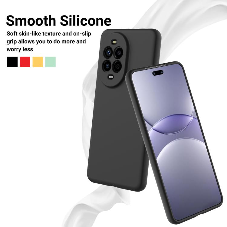For Huawei nova 15 5G Solid Color Liquid Silicone Dropproof Full Coverage Phone Case