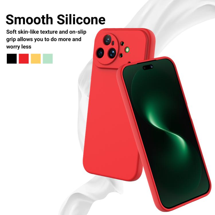 For Huawei nova 15 Ultra 5G Solid Color Liquid Silicone Dropproof Full Coverage Phone Case