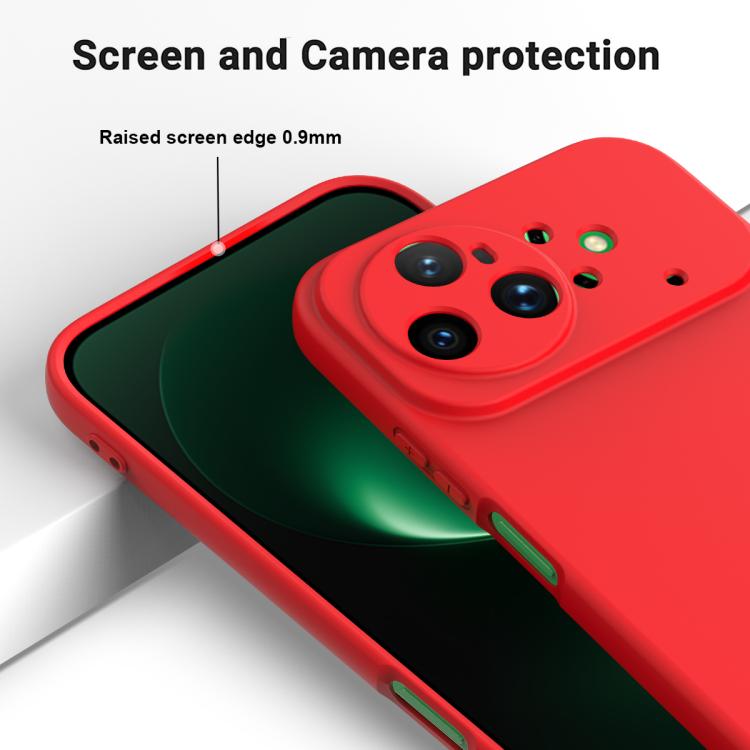 For Huawei nova 15 Ultra 5G Solid Color Liquid Silicone Dropproof Full Coverage Phone Case