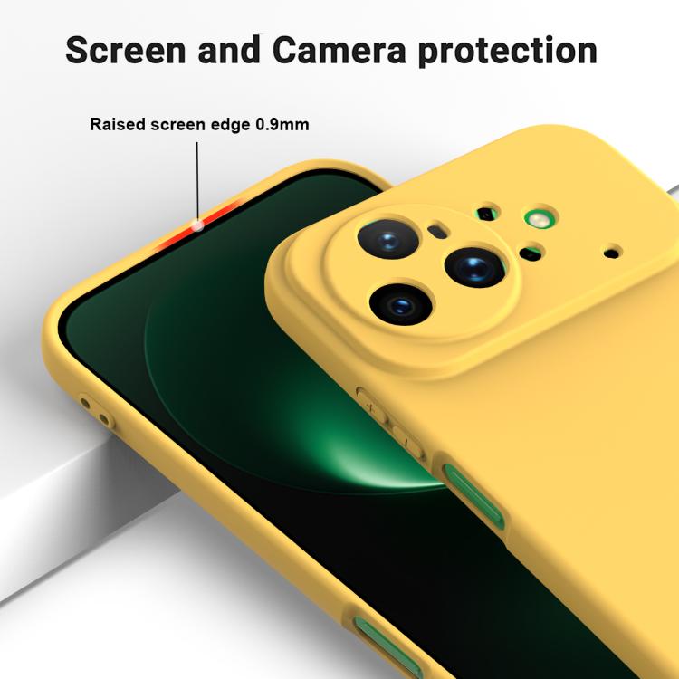 For Huawei nova 15 Ultra 5G Solid Color Liquid Silicone Dropproof Full Coverage Phone Case