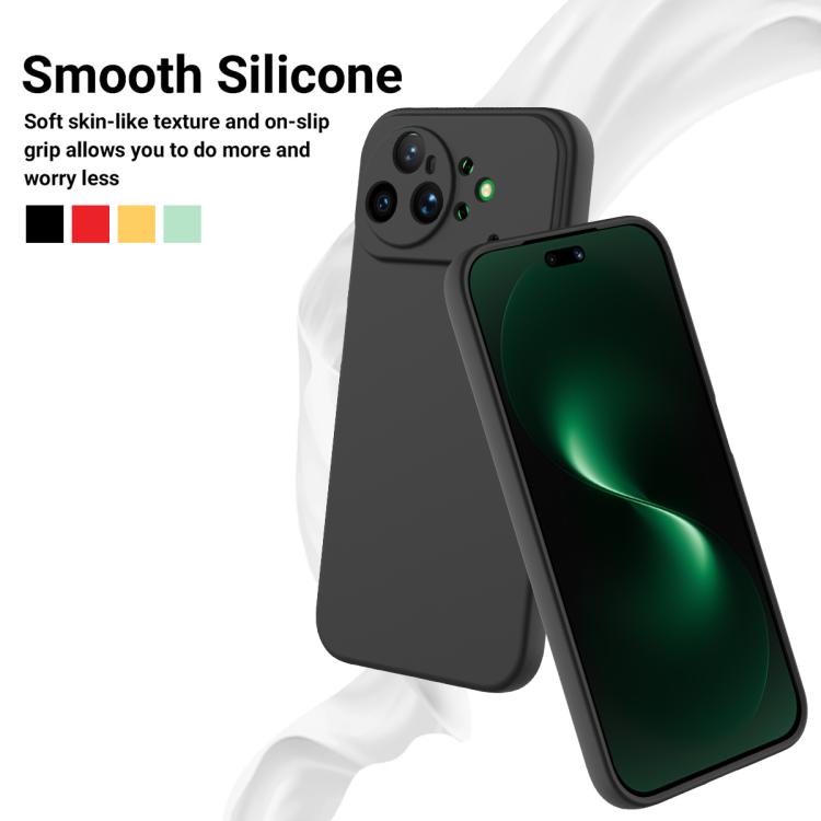 For Huawei nova 15 Ultra 5G Solid Color Liquid Silicone Dropproof Full Coverage Phone Case