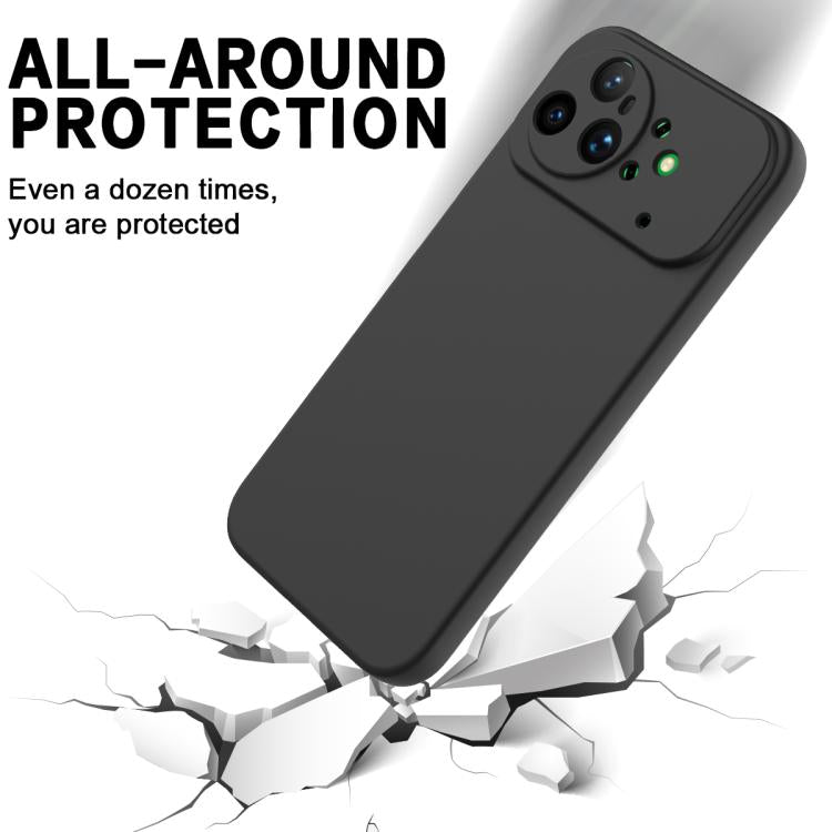 For Huawei nova 15 Ultra 5G Solid Color Liquid Silicone Dropproof Full Coverage Phone Case