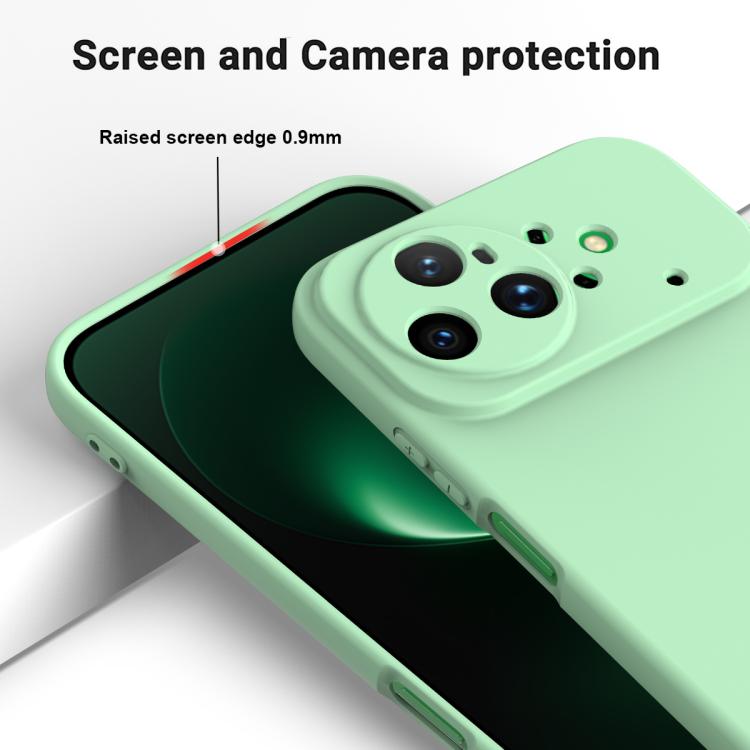 For Huawei nova 15 Ultra 5G Solid Color Liquid Silicone Dropproof Full Coverage Phone Case