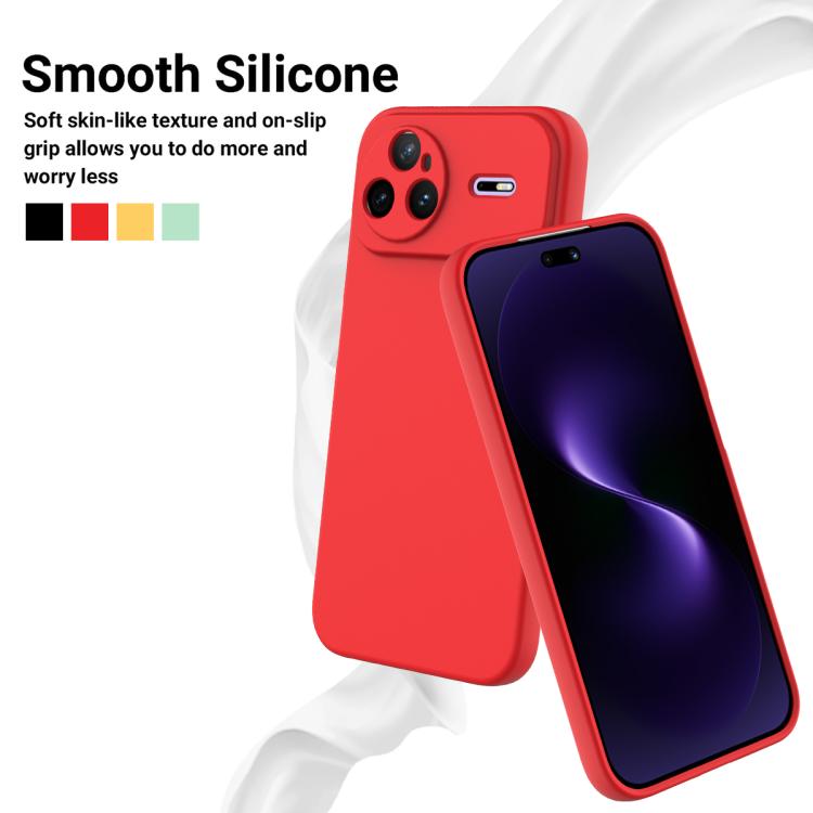 For Huawei nova 15 Pro 5G Solid Color Liquid Silicone Dropproof Full Coverage Phone Case
