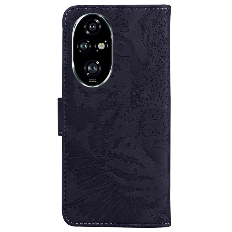 For Honor 200 Pro Tiger Embossing Pattern Flip Leather Phone Case