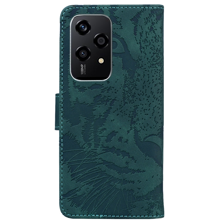 For Honor 200 Lite Global Tiger Embossing Pattern Flip Leather Phone Case