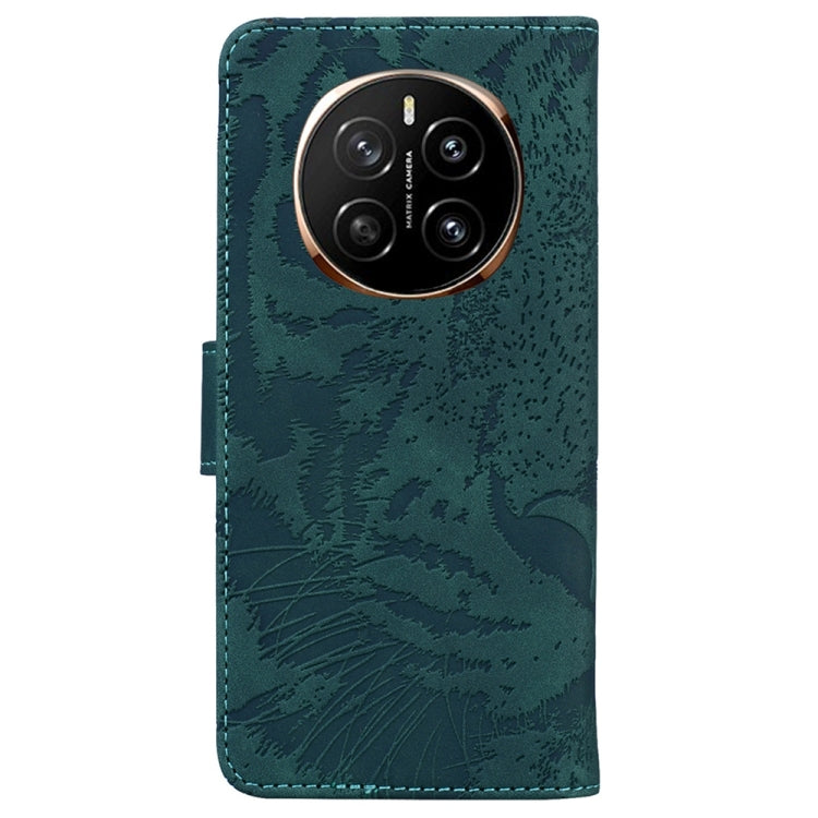 For Honor Magic7 Tiger Embossing Pattern Flip Leather Phone Case