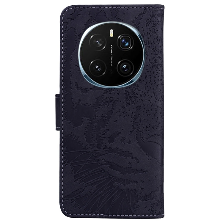 For Honor Magic7 Pro Tiger Embossing Pattern Flip Leather Phone Case