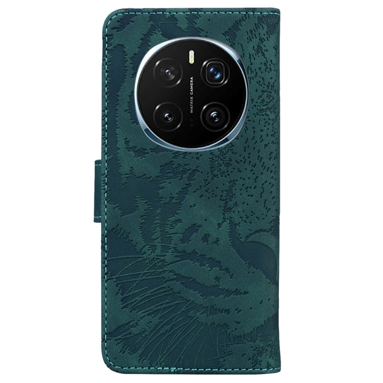 For Honor Magic7 Pro Tiger Embossing Pattern Flip Leather Phone Case