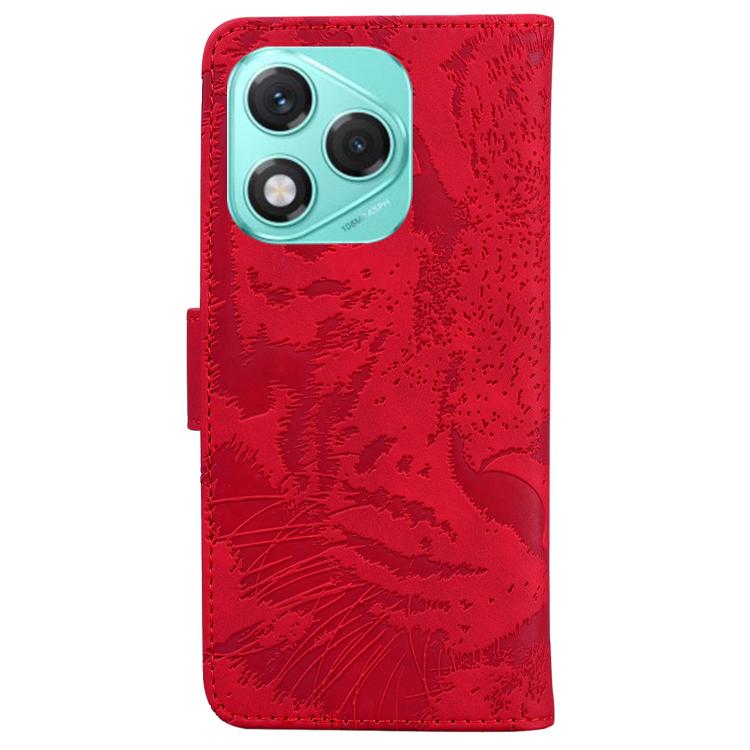 For Honor 400 Lite Global Tiger Embossing Pattern Flip Leather Phone Case