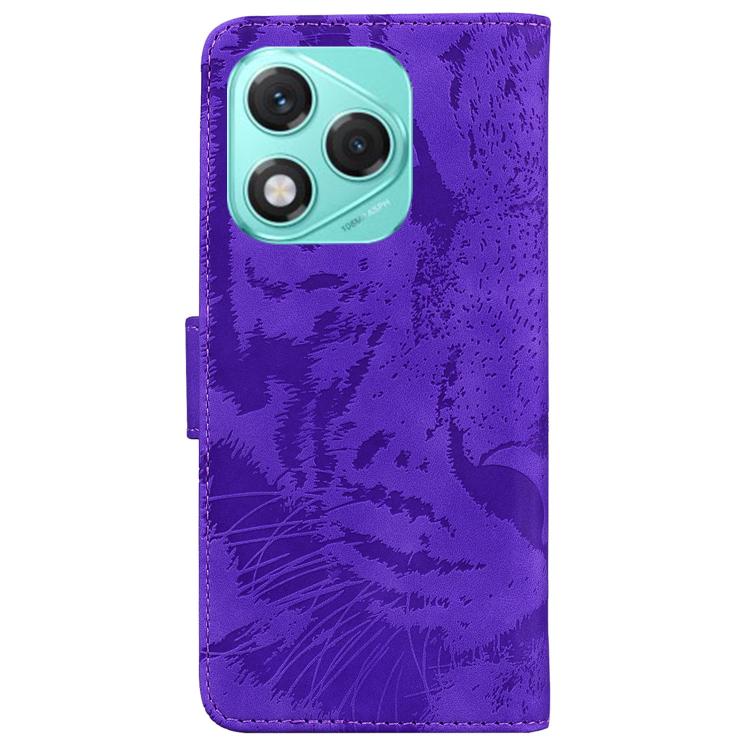 For Honor 400 Lite Global Tiger Embossing Pattern Flip Leather Phone Case