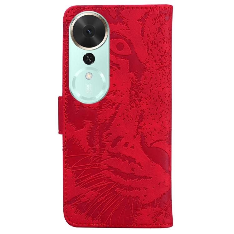 For Honor Play 70 Plus Tiger Embossing Pattern Flip Leather Phone Case