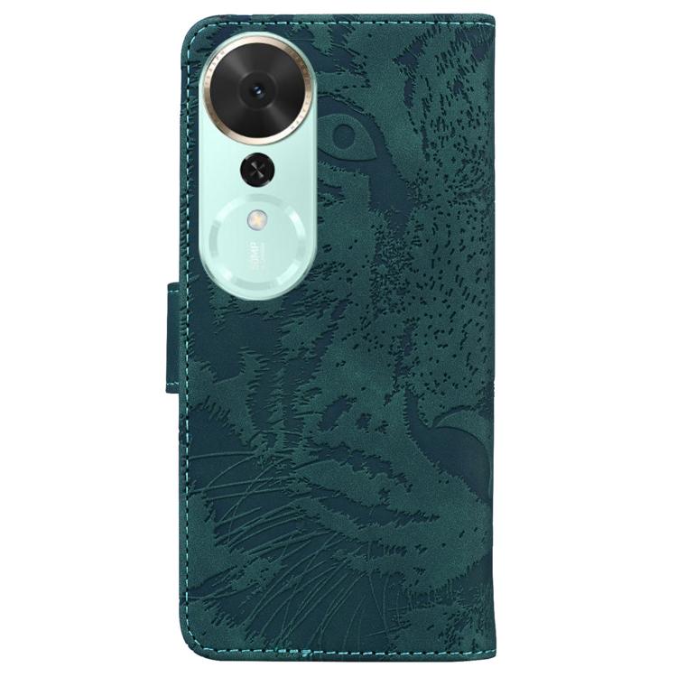 For Honor Play 70 Plus Tiger Embossing Pattern Flip Leather Phone Case