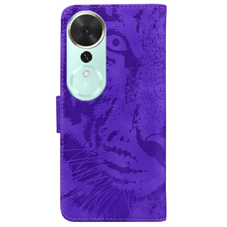 For Honor Play 70 Plus Tiger Embossing Pattern Flip Leather Phone Case