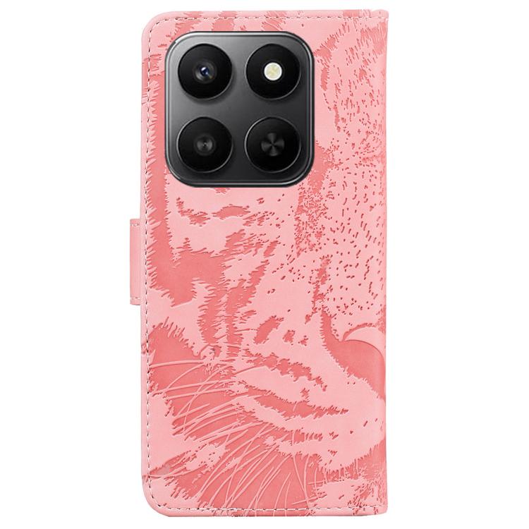 For Honor 400 Smart 4G / 5G Tiger Embossing Pattern Flip Leather Phone Case
