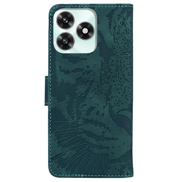 For Honor X5c 4G / X5c Plus Tiger Embossing Pattern Flip Leather Phone Case