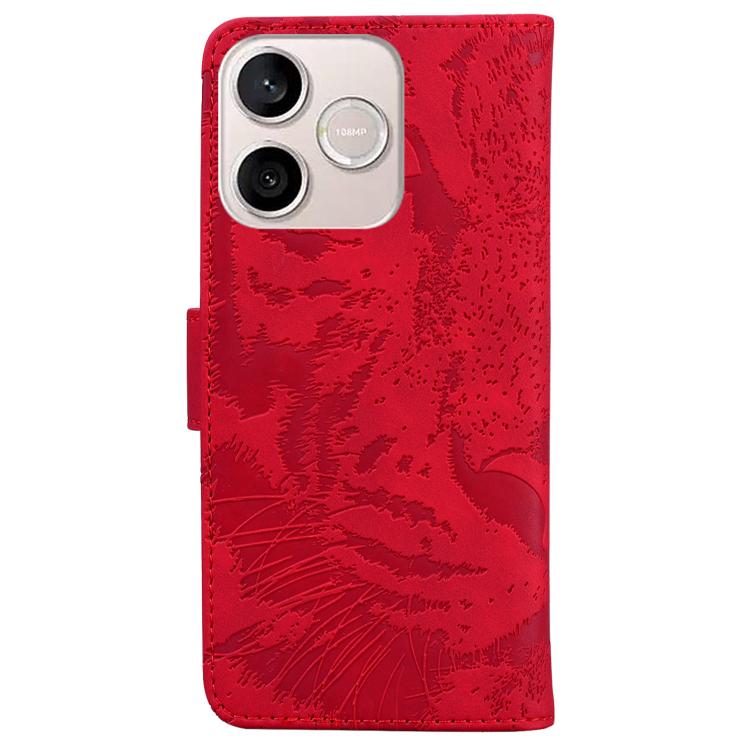 For Honor 600 Lite Global Tiger Embossing Pattern Flip Leather Phone Case