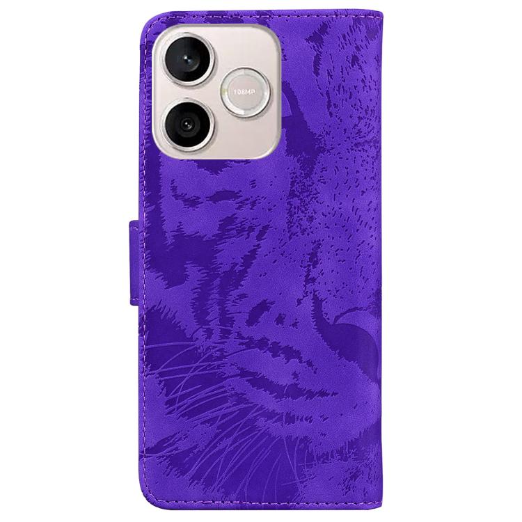 For Honor 600 Lite Global Tiger Embossing Pattern Flip Leather Phone Case