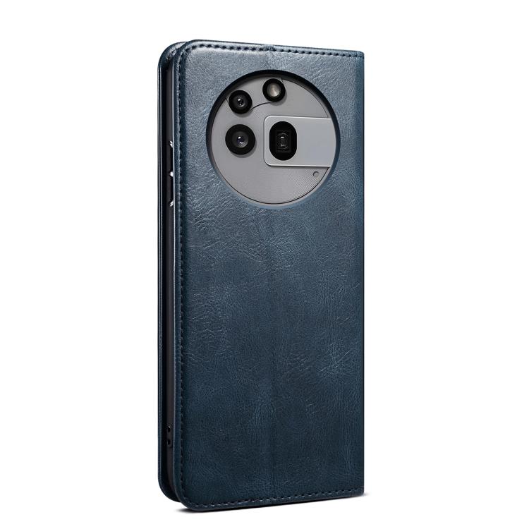 For Nothing Phone 3a Pro Oil Wax Crazy Horse Texture Leather Phone Case